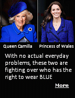The color Blue is beloved among royal wives and allegedly caused tension over who gets to wear it. Queen Camilla claims the color and telling other royals, namely Kate Middleton, they could not wear it. That is problematic for royal dressers because it was said to be a favorite of both Camilla and the Princess of Wales. But because Camilla is the most senior woman in the royal family, she had first dibs on wearing the beloved hue. They have ''Royal Dressers''?  